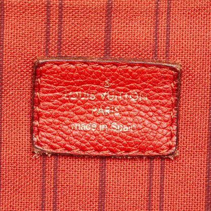 Louis Vuitton Red Leather Metis