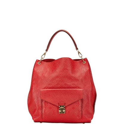 Louis Vuitton Red Leather Metis