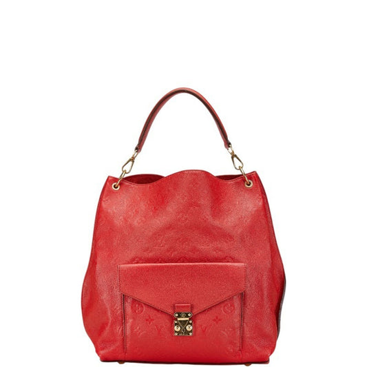Louis Vuitton Red Leather Metis