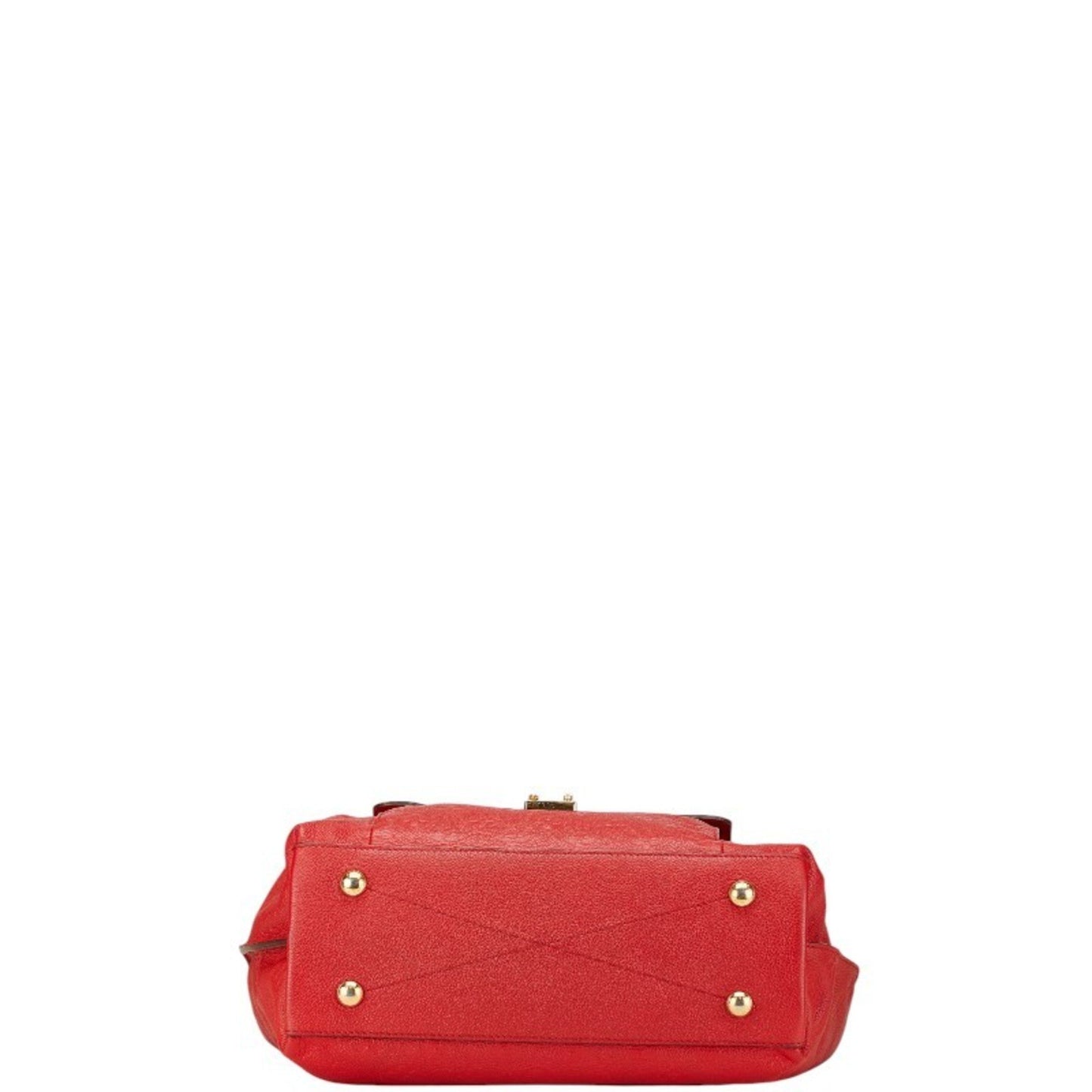 Louis Vuitton Red Leather Metis
