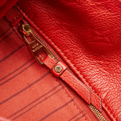 Louis Vuitton Red Leather Metis