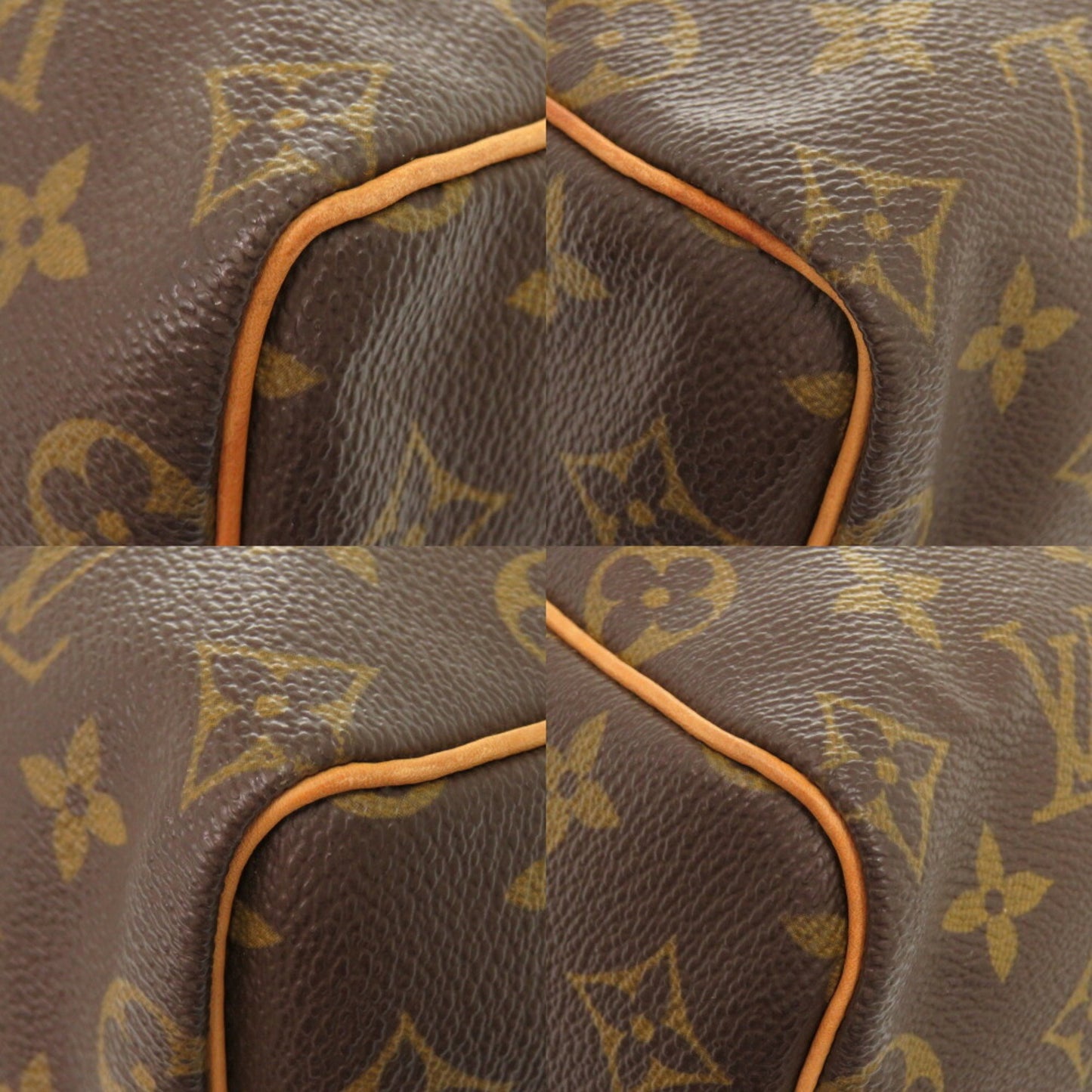 Louis Vuitton Brown Canvas Speedy 25