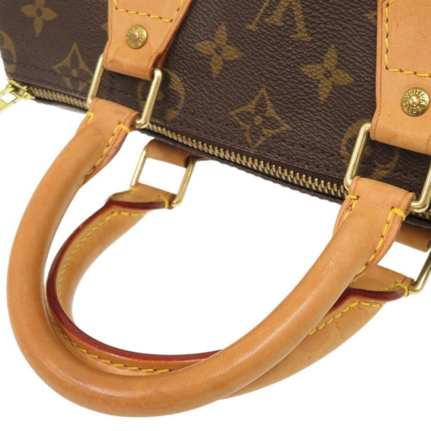 Louis Vuitton Brown Canvas Speedy 25