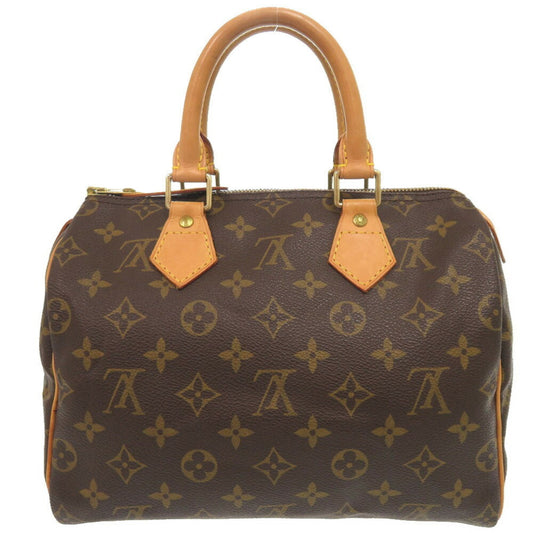 Louis Vuitton Brown Canvas Speedy 25