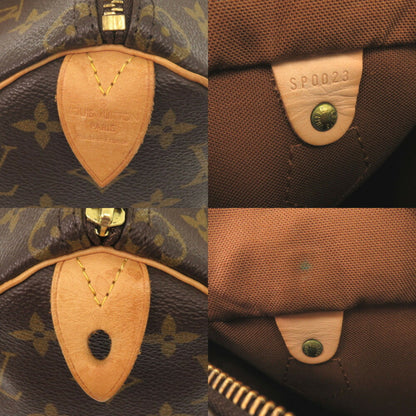 Louis Vuitton Brown Canvas Speedy 25