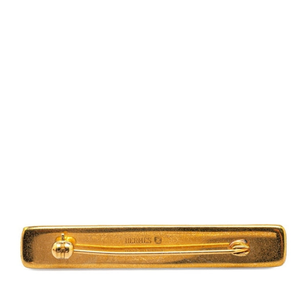 Chanel Gold Gold Plated Coco Mark