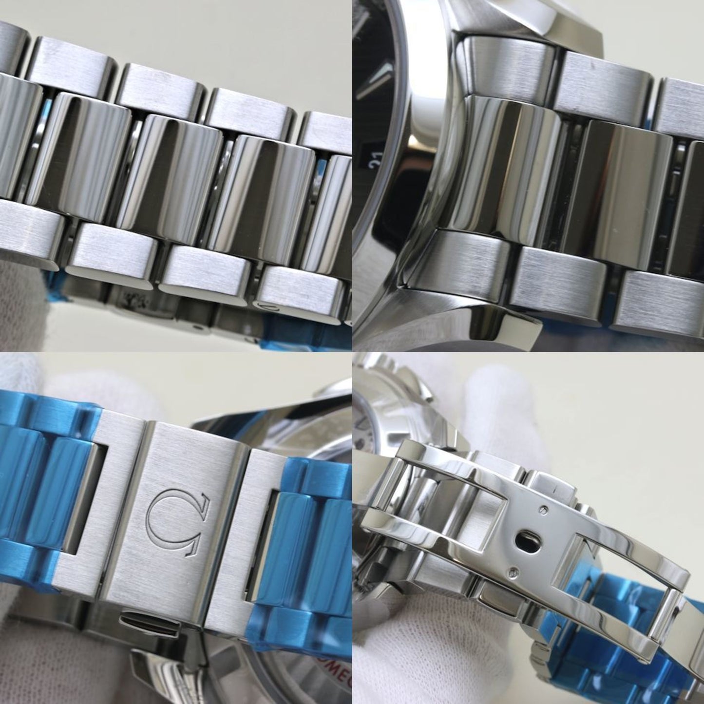 Omega Gray Steel Aqua Terra