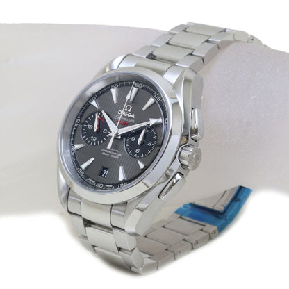 Omega Gray Steel Aqua Terra