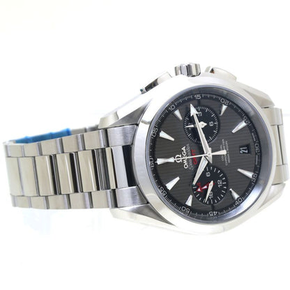 Omega Gray Steel Aqua Terra