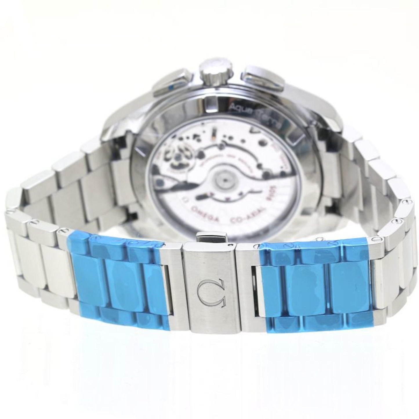 Omega Gray Steel Aqua Terra