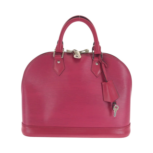 Louis Vuitton Pink Leather Alma