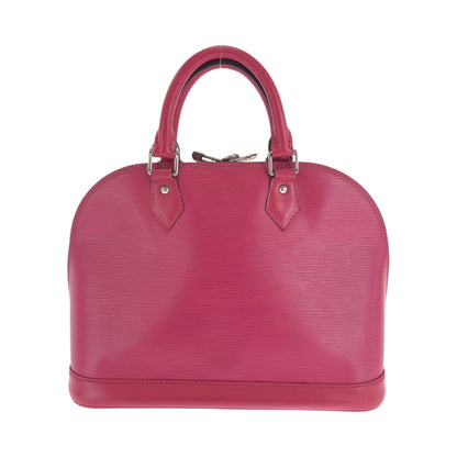 Louis Vuitton Pink Leather Alma
