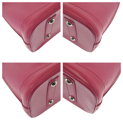 Louis Vuitton Pink Leather Alma
