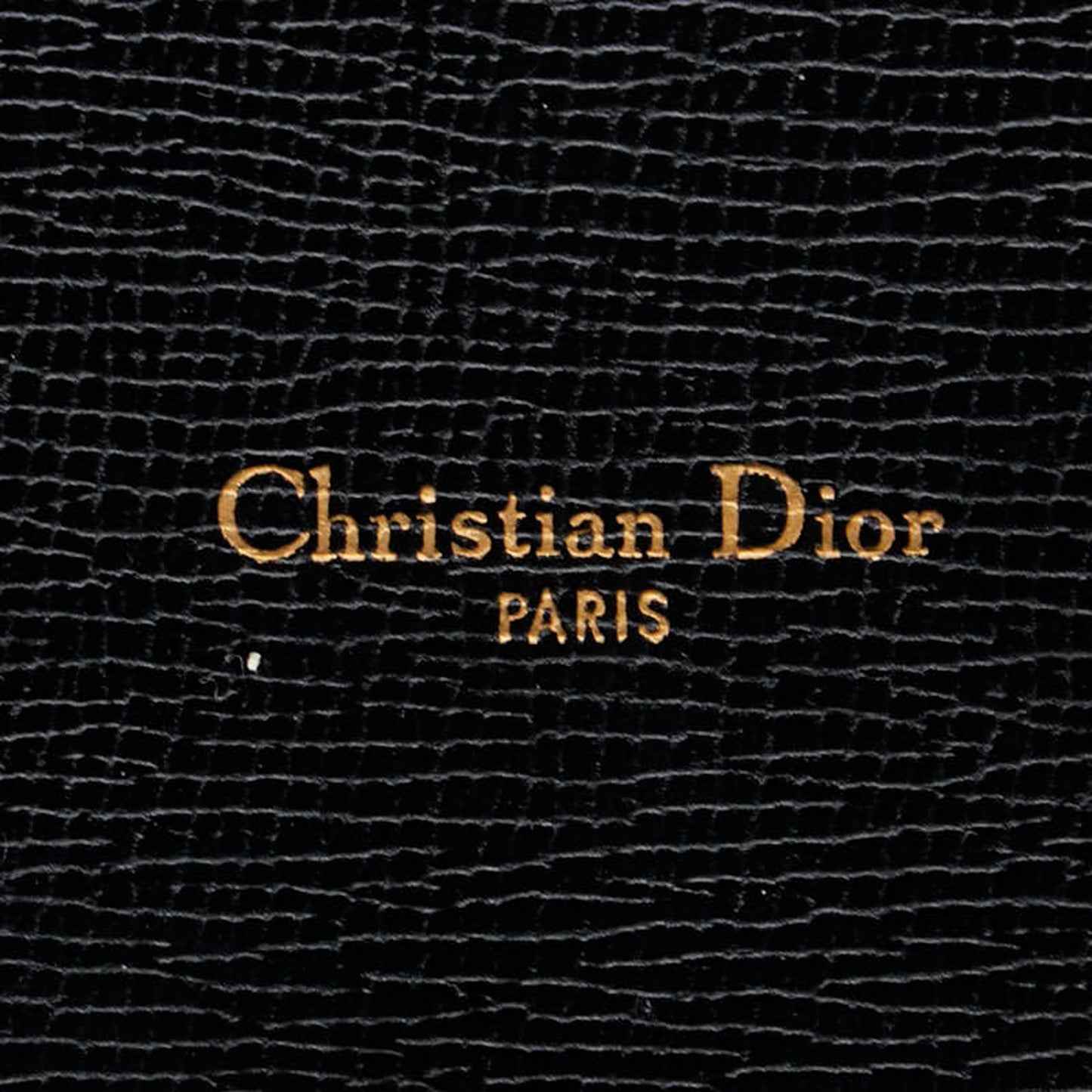 Dior Black Leather Handbag