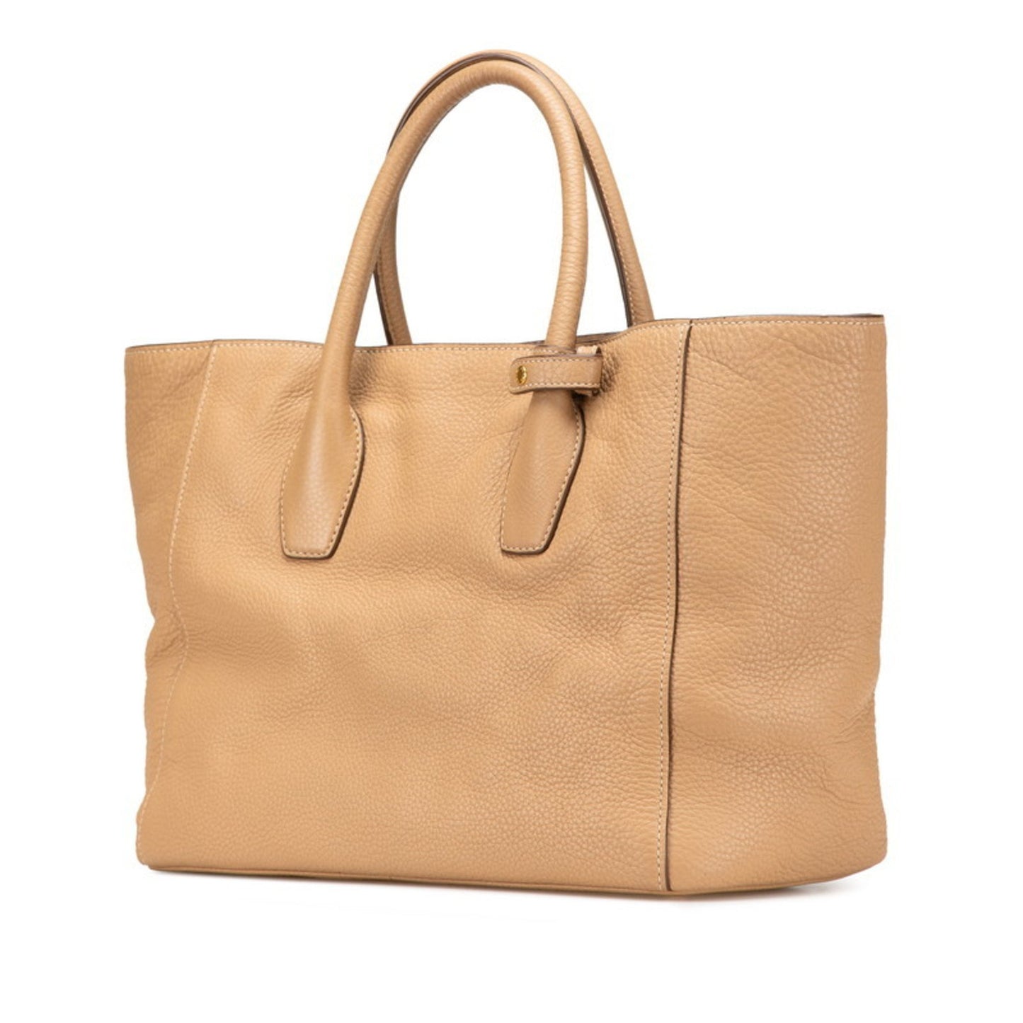 Prada Brown Leather Daino