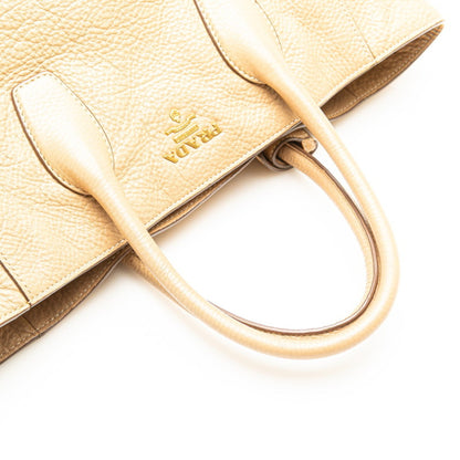 Prada Brown Leather Daino