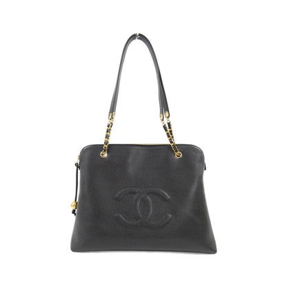 Chanel Black Leather Grand Shopping