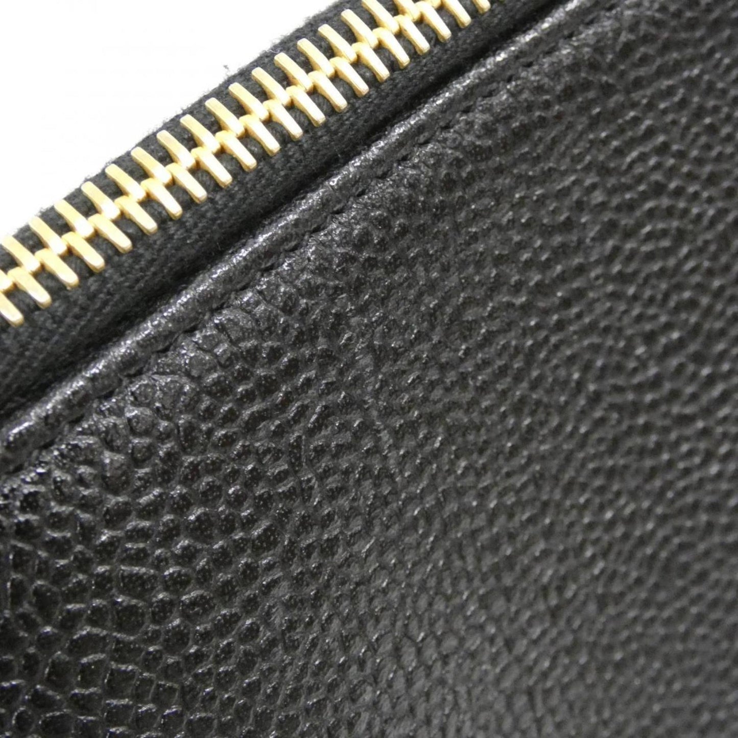 Chanel Black Leather Grand Shopping