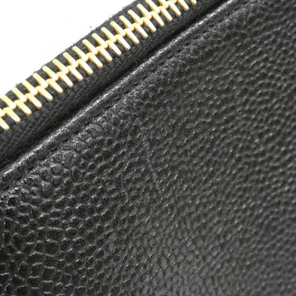 Chanel Black Leather Grand Shopping