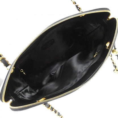 Chanel Black Leather Grand Shopping