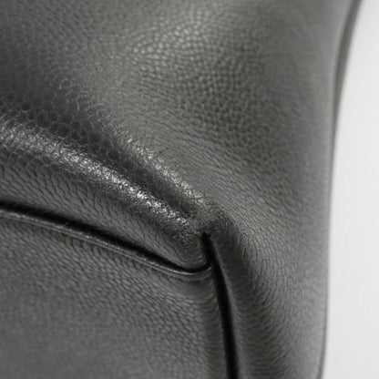Chanel Black Leather Grand Shopping