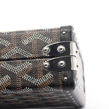 Goyard Black Canvas Malle