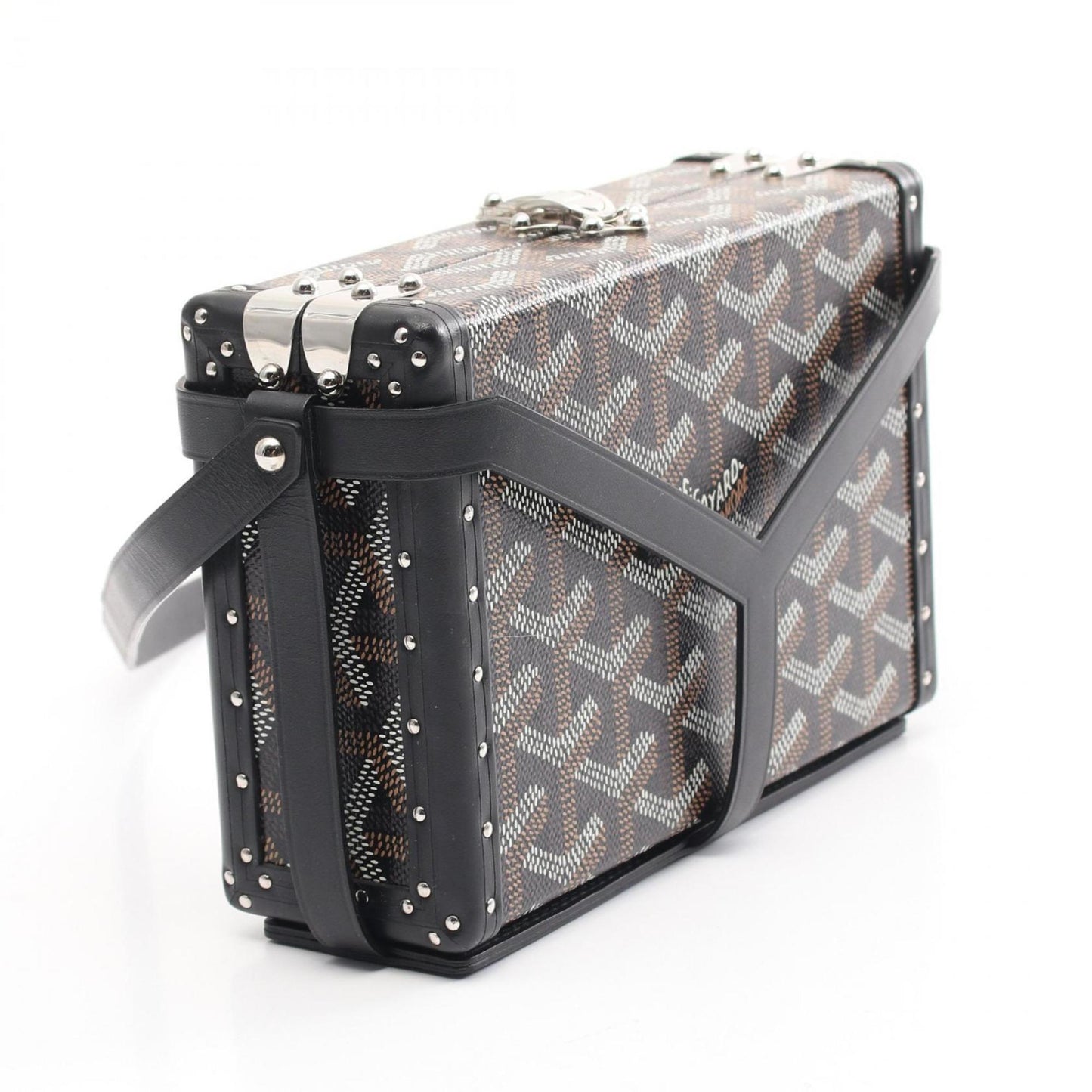 Goyard Black Canvas Malle