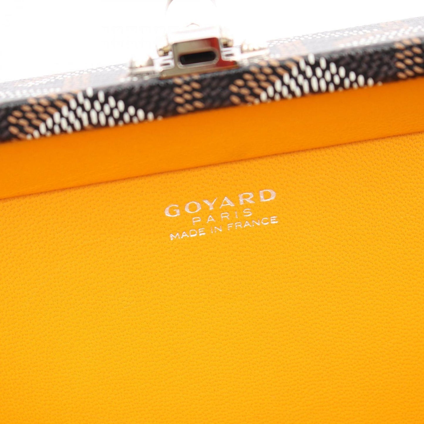 Goyard Black Canvas Malle