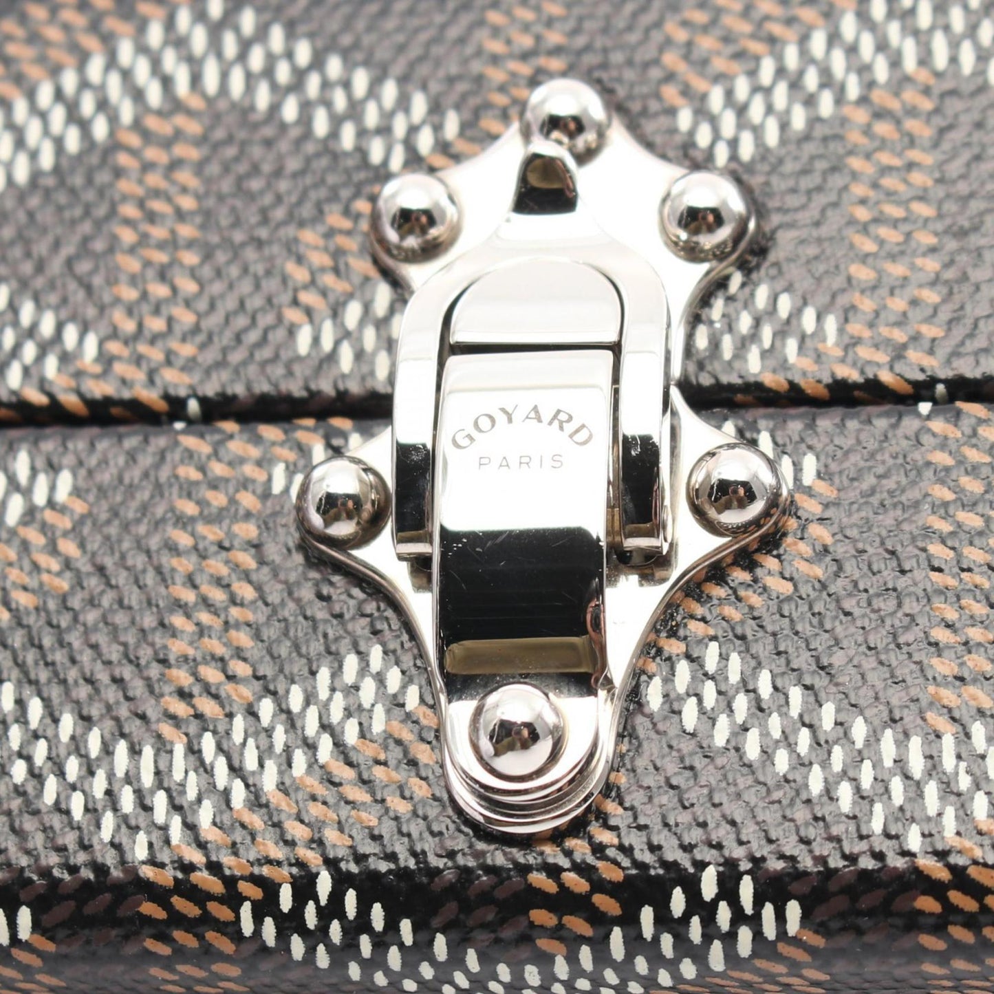Goyard Black Canvas Malle