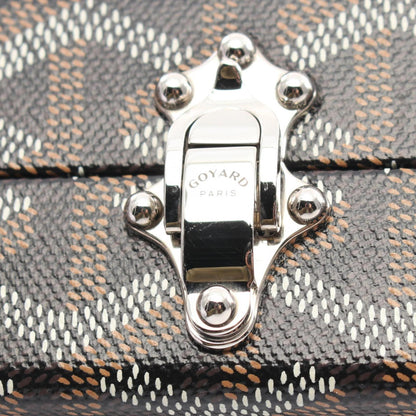 Goyard Black Canvas Malle