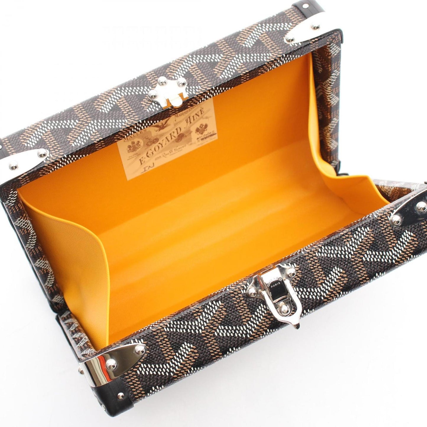 Goyard Black Canvas Malle