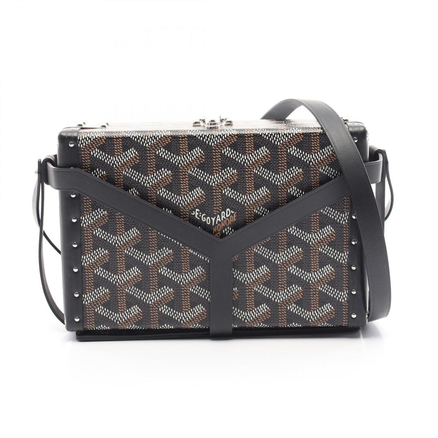 Goyard Black Canvas Malle