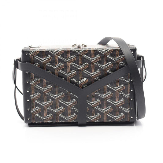 Goyard Black Canvas Malle