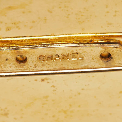 Chanel Black Gold Plated Brooch