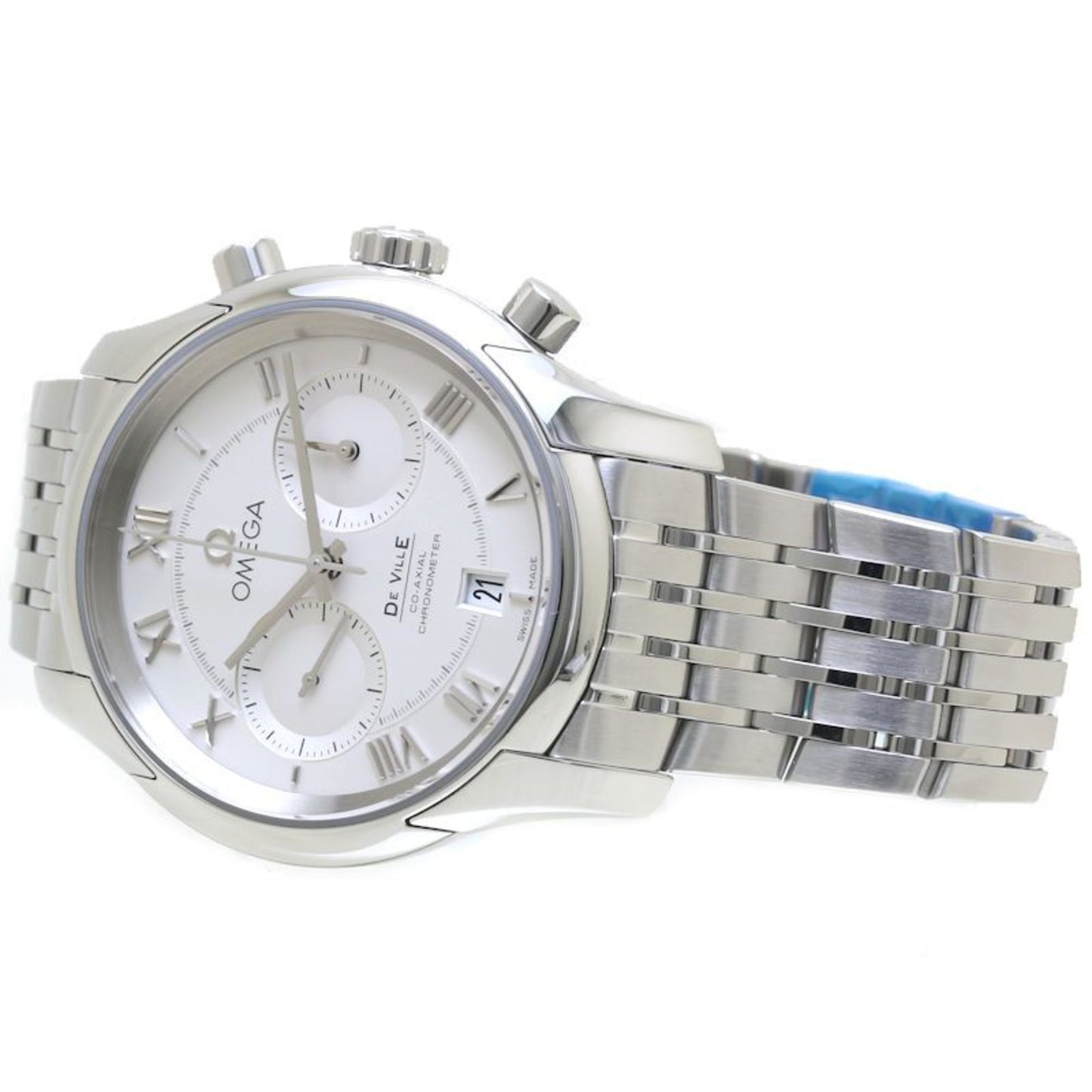 Omega Silver Steel De Ville