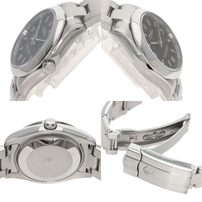 Rolex Black Steel Oyster Perpetual 31mm
