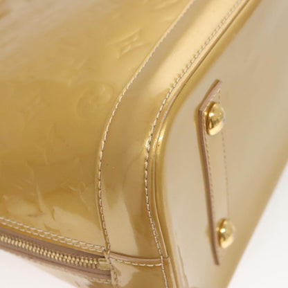 Louis Vuitton Brown Patent Leather Alma