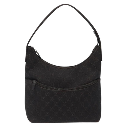 Gucci Black Canvas Gg Canvas