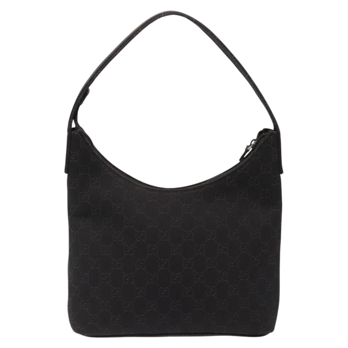 Gucci Black Canvas Gg Canvas