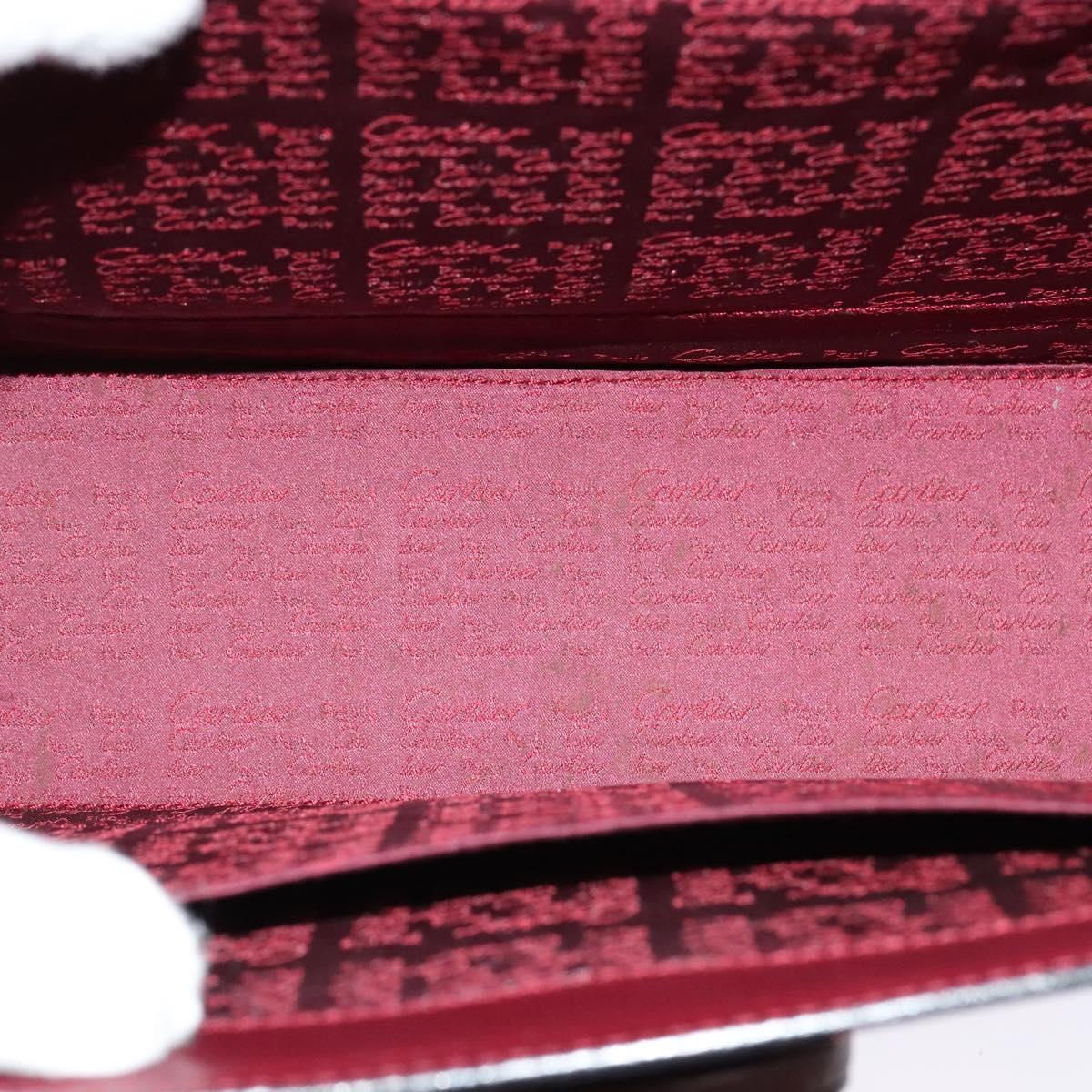 Cartier Red Leather Must De Cartier