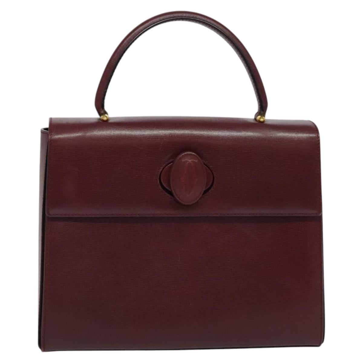 Cartier Red Leather Must De Cartier