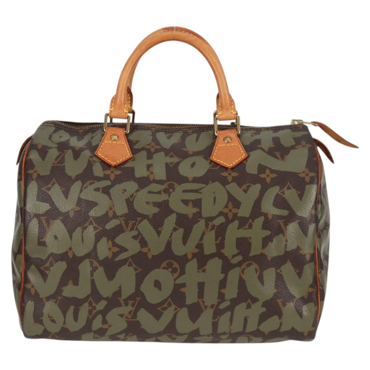 Louis Vuitton Brown Canvas Speedy 30