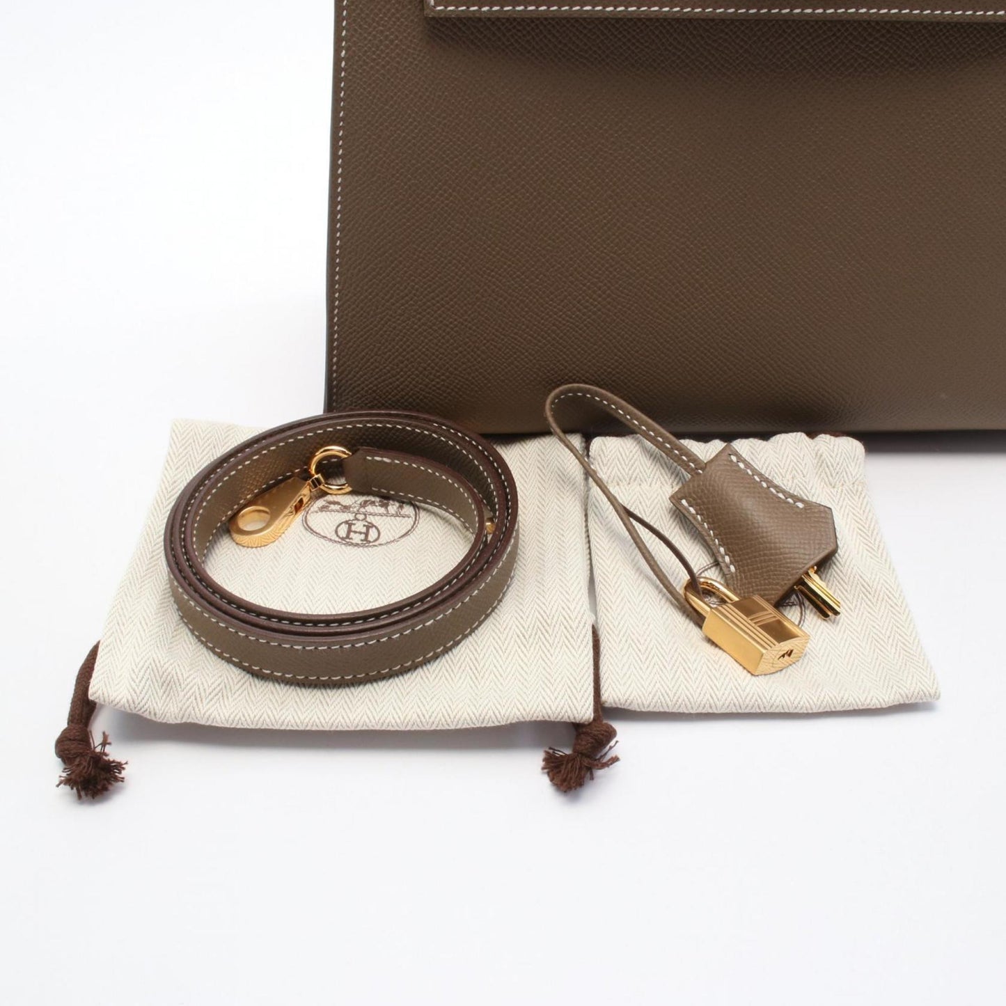 Hermès Brown Leather Kelly 25