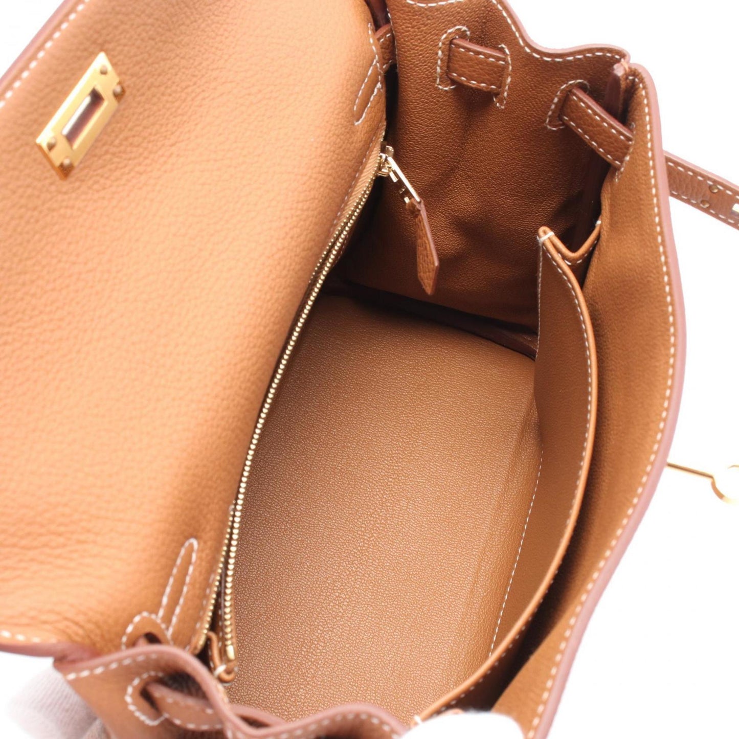 Hermès Brown Leather Kelly 25