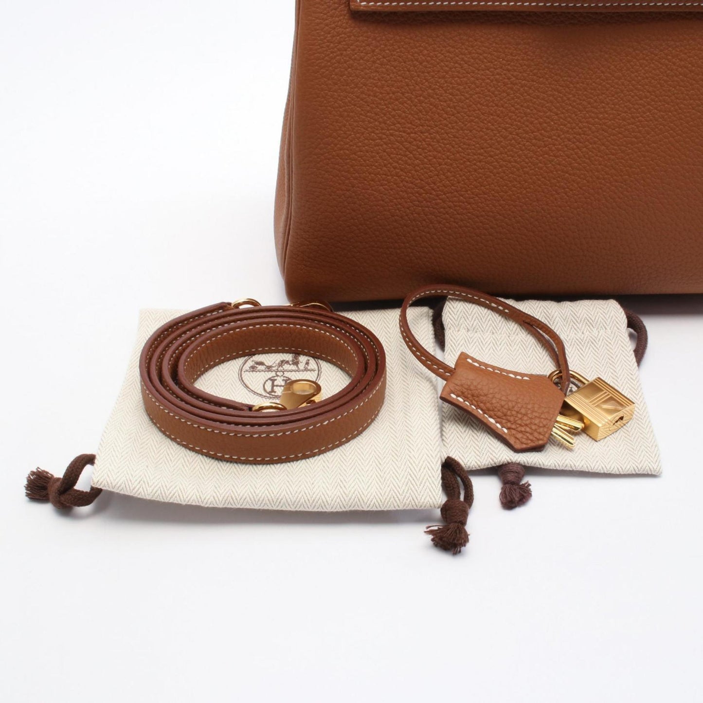 Hermès Brown Leather Kelly 25