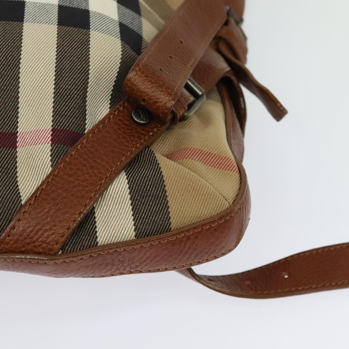 Burberry Brown Canvas House Check