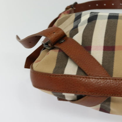 Burberry Brown Canvas House Check