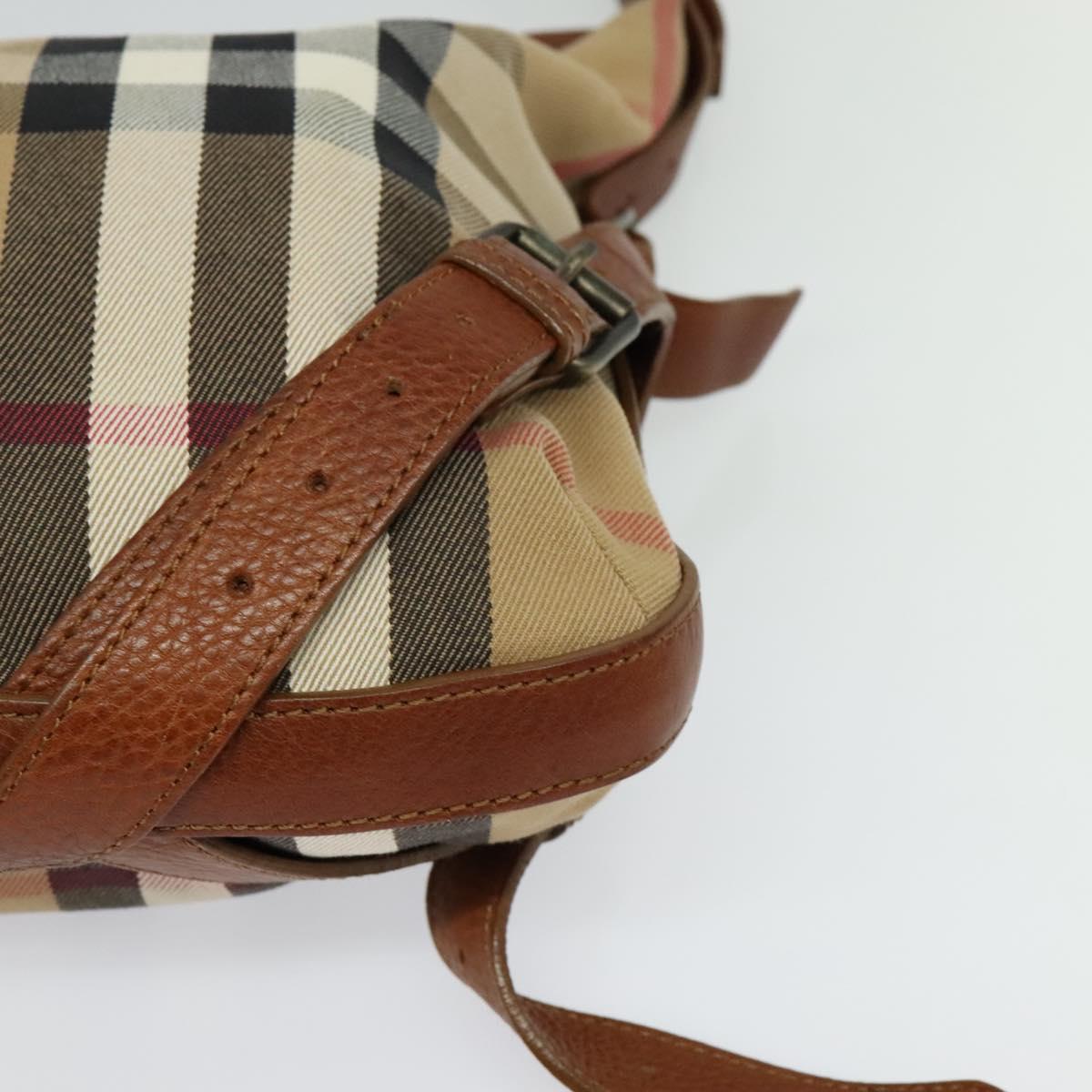 Burberry Brown Canvas House Check