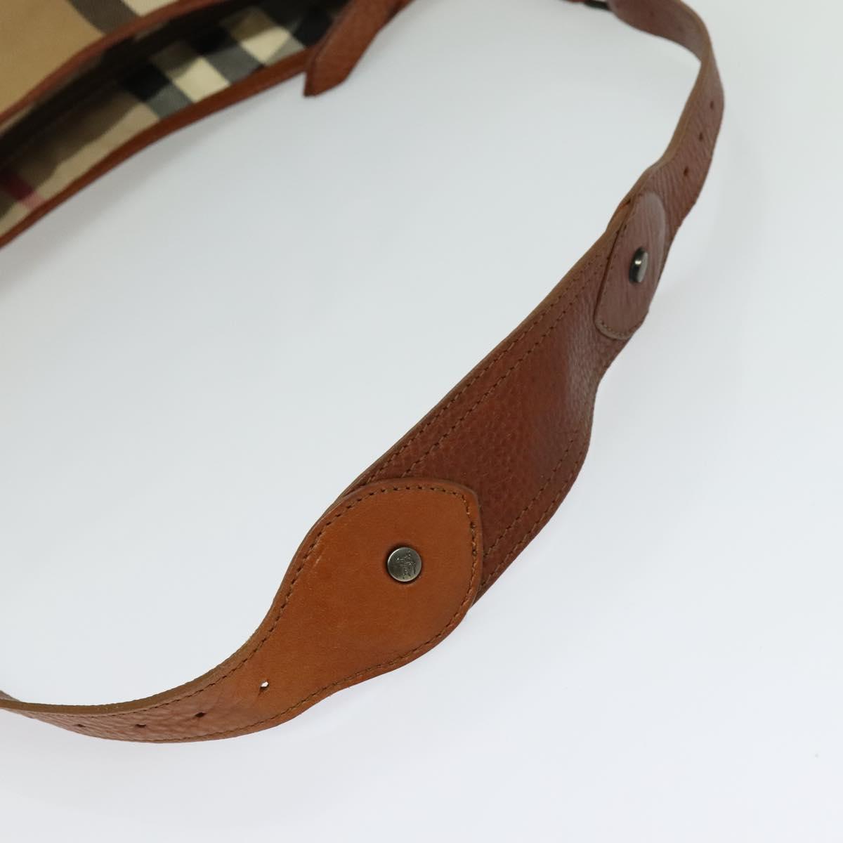 Burberry Brown Canvas House Check