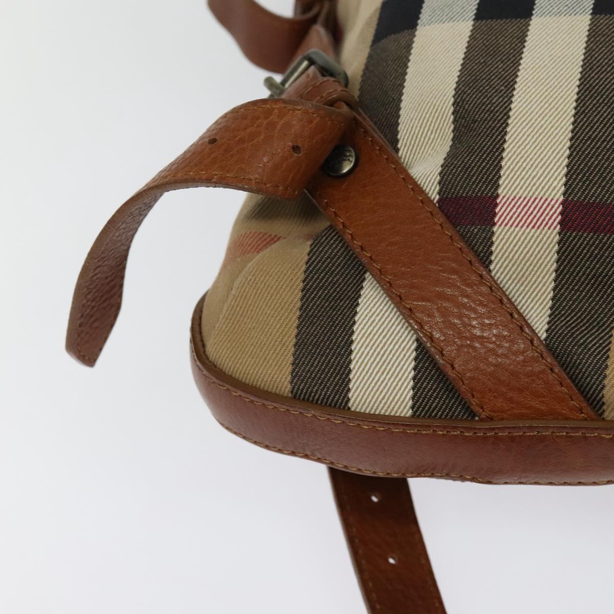Burberry Brown Canvas House Check